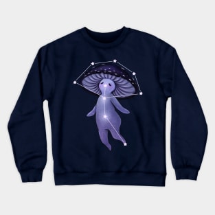 Amanita Galactica Mushroom Crewneck Sweatshirt